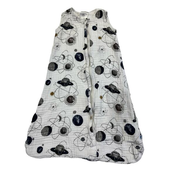 Little‎ Unicorn Muslin Cotton Sleep Sack 12-18 Months, Planets/Solar System GUC - Picture 1 of 9